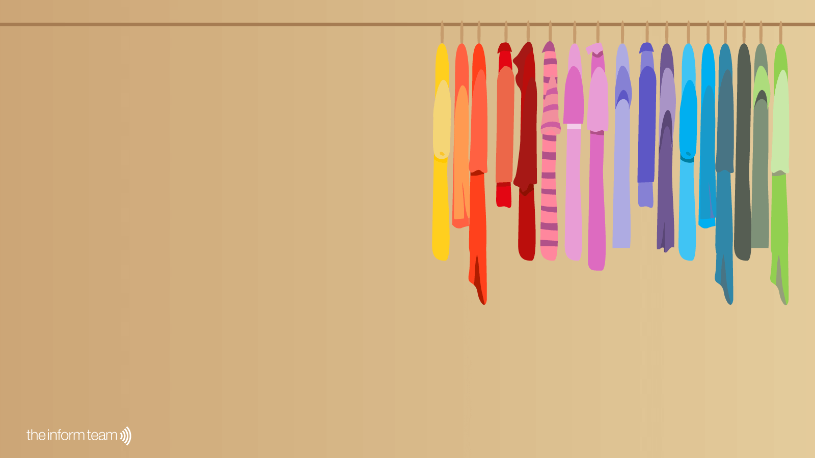 clothes-rail-featured Graphic of a clothes rail showing organised data storage is as important as a well-organised home